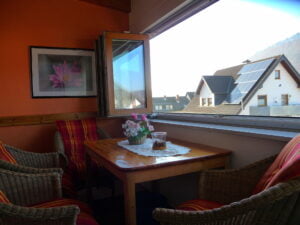 Loggia Fenster geöffnet